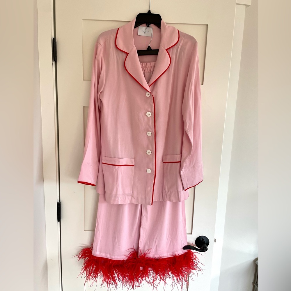 Like-New Daily Sleeper Feather Pajamas